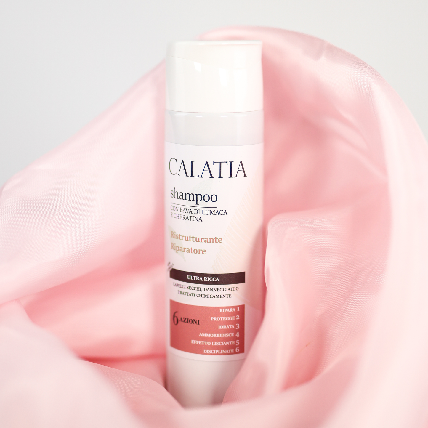 Shampoo Bava di Lumaca Bio e Cheratina – Rinforzante e Riparatore