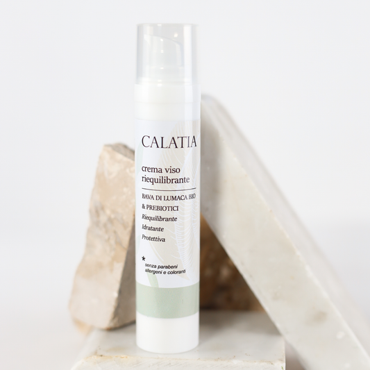 Crema Viso Bava di Lumaca Bio e Prebiotici – Idratante e Nutriente