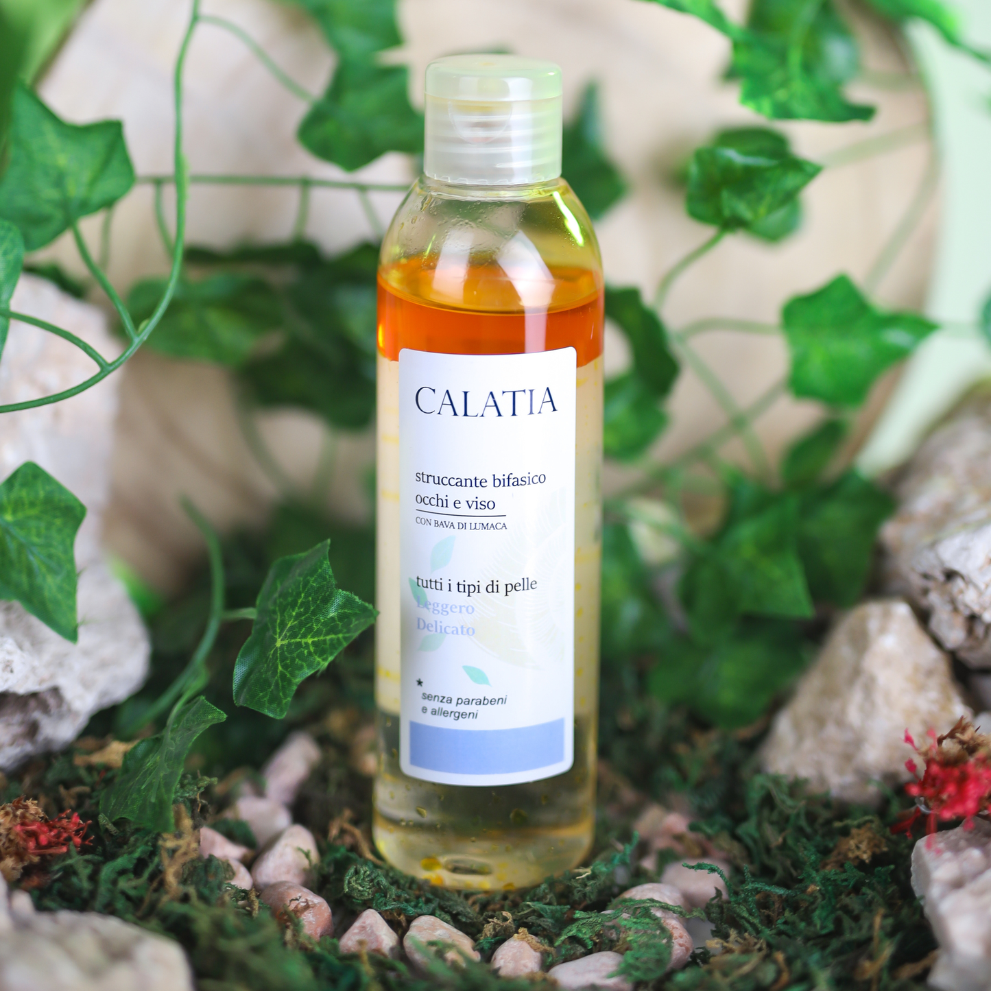 Struccante Bifasico Bava di Lumaca Bio – Viso e Occhi Delicato